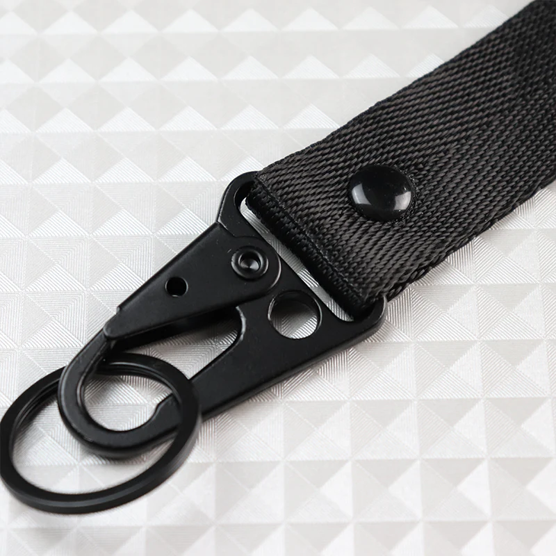 Nissan Nismo Black Keychain with Metal Key Ring - Image 5