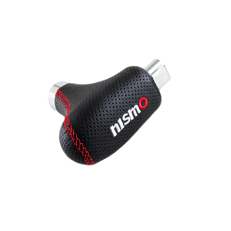 Nissan Nismo Black Leather Shift Knob - Image 4