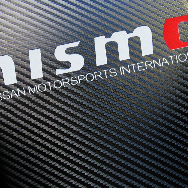 Nissan Nismo Set of Carbon Fiber Look Armrest Cushion & Seat Belt Cover - Image 7