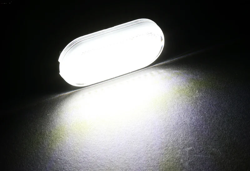 Nissan Pathfinder / Navara / Cube White LED Turn Signal Front Side Marker Lights -Smoked Lens - Image 4