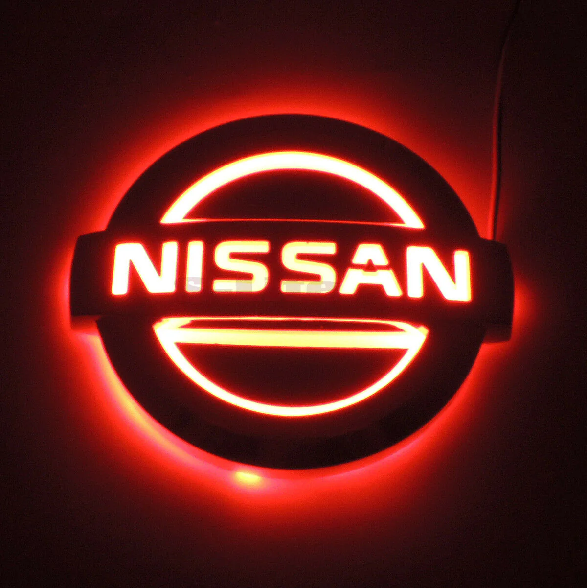 NISSAN Red 5D LED Car Tail Logo Badge Emblem Auto Light Lamp For TIIDA X-TRAIL - Image 7
