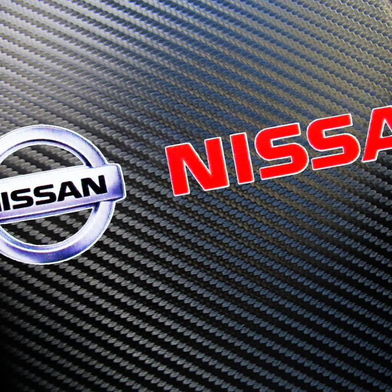 Nissan Set of Carbon Fiber Look Armrest Cushion & Seat Belt Cover - Image 6