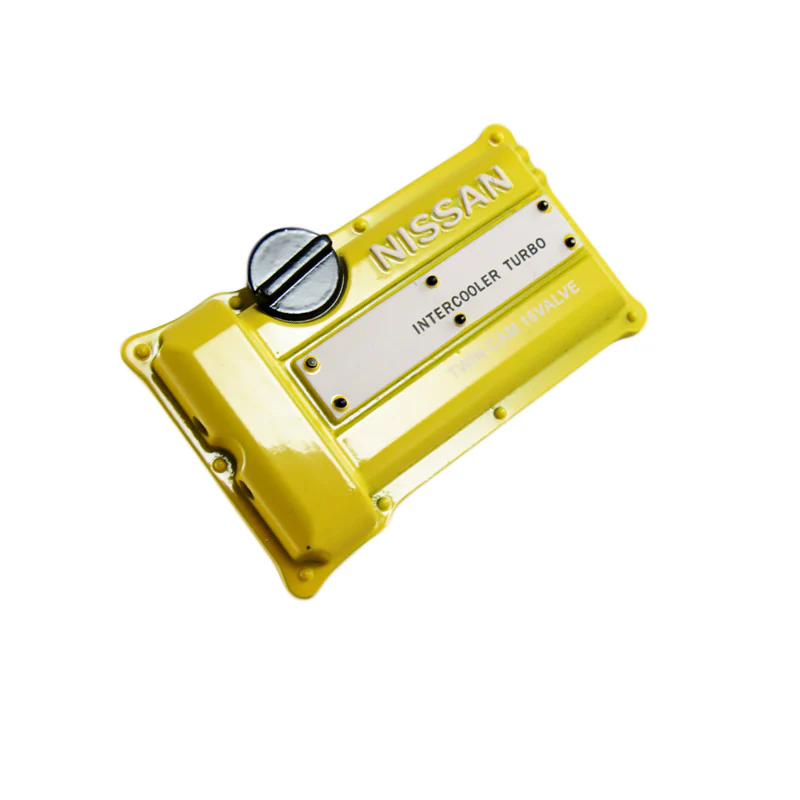NISSAN Stainless Steel Engine Valve Cover Yellow Car Vent Clip Air Freshener Kit - Chanel Scent - Image 7