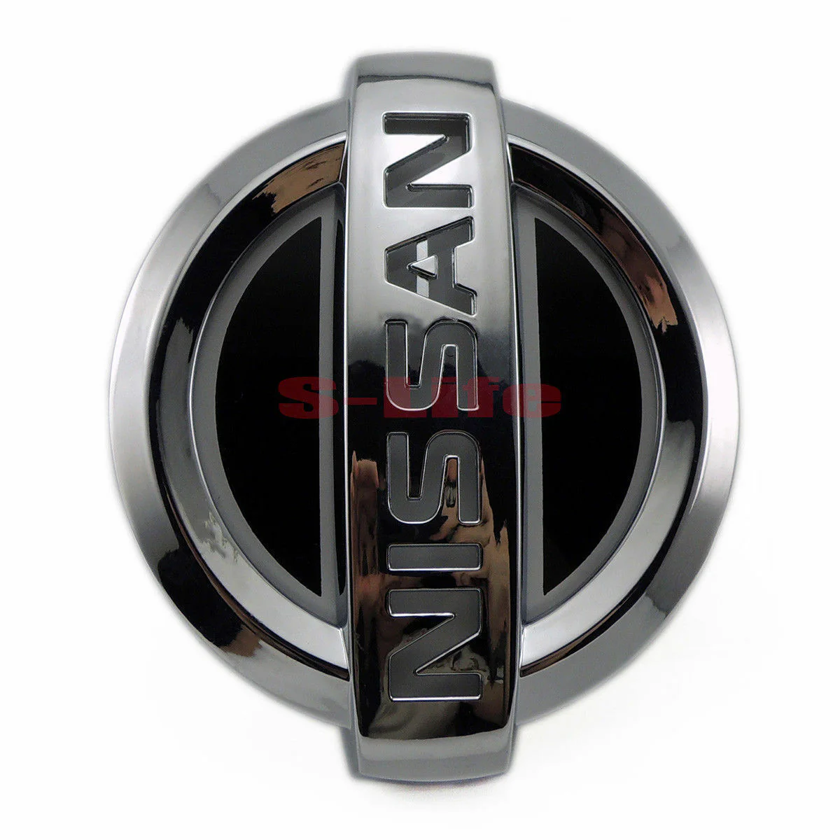 NISSAN White 5D LED Car Tail Logo Badge Emblem Auto Light Lamp For TIIDA X-TRAIL - Image 5