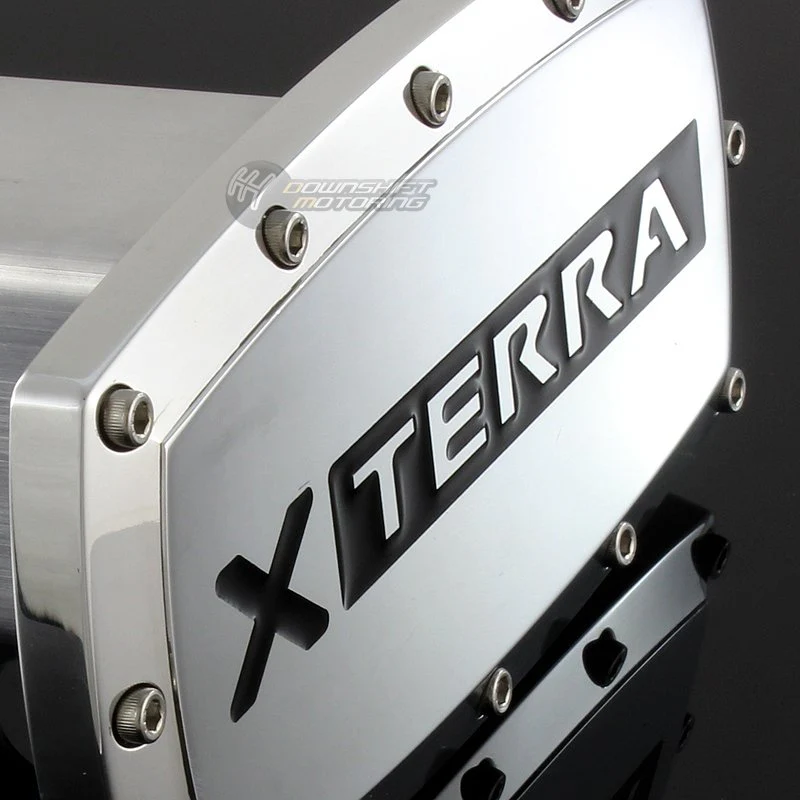 NISSAN Xterra Engraved Billet LOGO Hitch Cover Plug Cap For 2" Trailer Tow Receiver with ALLEN BOLTS Design - Image 2