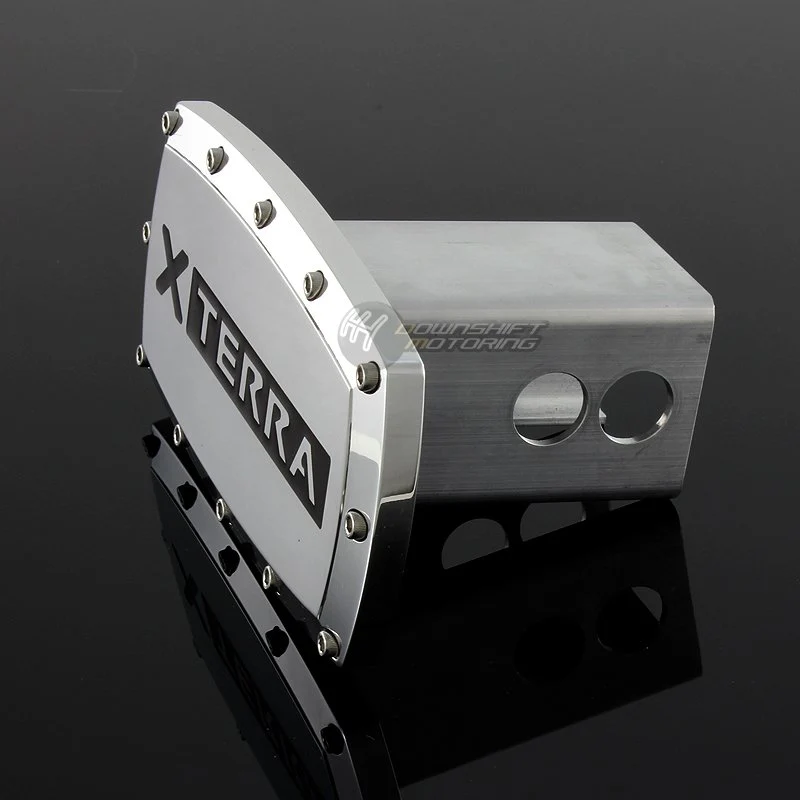 NISSAN Xterra Engraved Billet LOGO Hitch Cover Plug Cap For 2" Trailer Tow Receiver with ALLEN BOLTS Design - Image 4