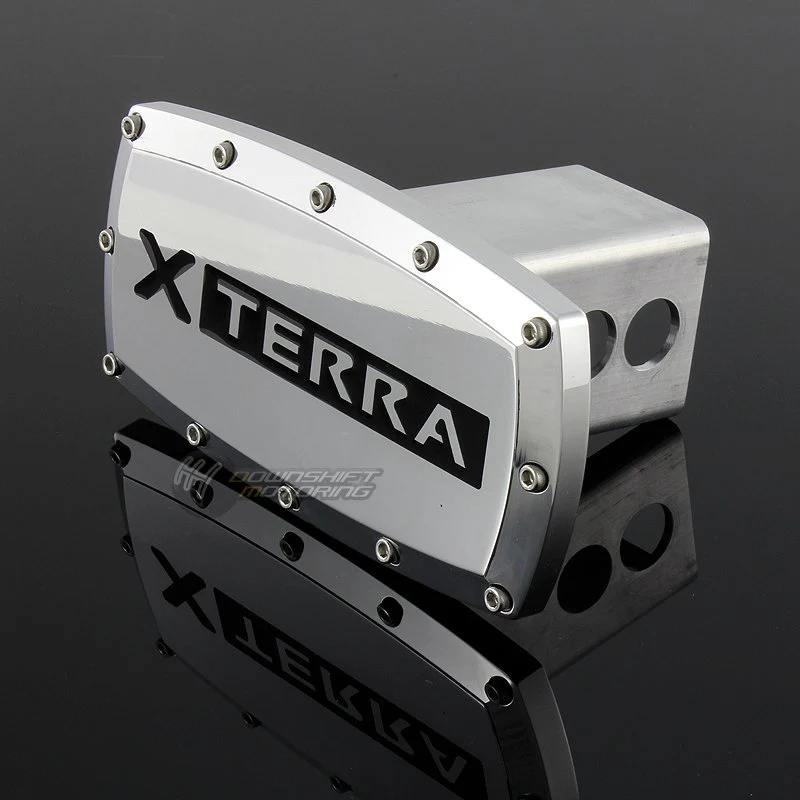 NISSAN Xterra Engraved Billet LOGO Hitch Cover Plug Cap For 2" Trailer Tow Receiver with ALLEN BOLTS Design - Image 5