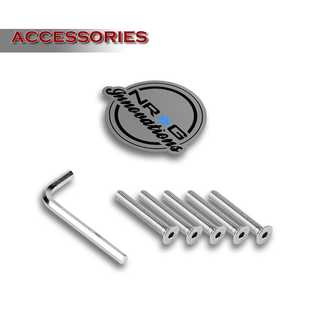 NRG Aluminum 0.5 Inch 6 X70mm Steering Wheel Universal Hub Adapter Spacer -SRK-520BK - Image 4