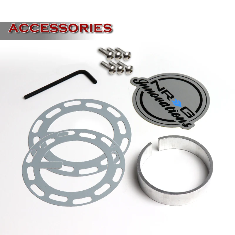 NRG Black Aluminum Ball Lock 6-Bolt Steering Wheel Gen 2.0 Quick Release Adapter -SRK-200BK-MEXICALI - Image 2