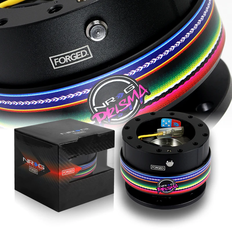 NRG Black Aluminum Ball Lock 6-Bolt Steering Wheel Gen 2.0 Quick Release Adapter -SRK-200BK-MEXICALI - Image 6