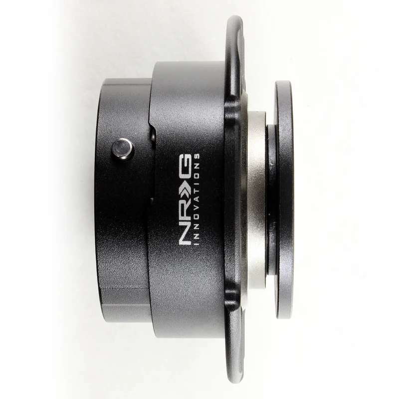 NRG Black Ball Lock 6-Bolt Steering Wheel Gen 2.5 Quick Release Adapter -SRK-250BK - Image 4