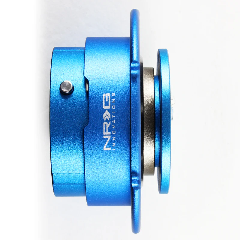 NRG Blue Ball Lock 6-Bolt Steering Wheel Gen 2.5 Quick Release Adapter -SRK-250BL - Image 4