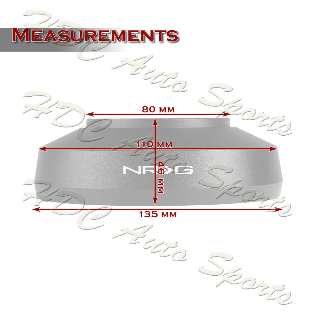 NRG For 1984 - 2004 Ford Mustang Steering Wheel Short Thin HUB Adapter -SRK-179H - Image 5
