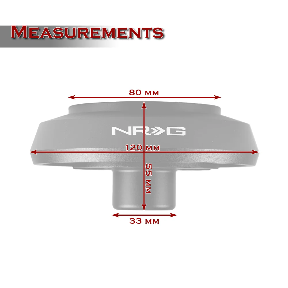 NRG For Dodge Charger / Challenger / Durango Steering Wheel Short Thin HUB Adapter -SRK-197H - Image 5
