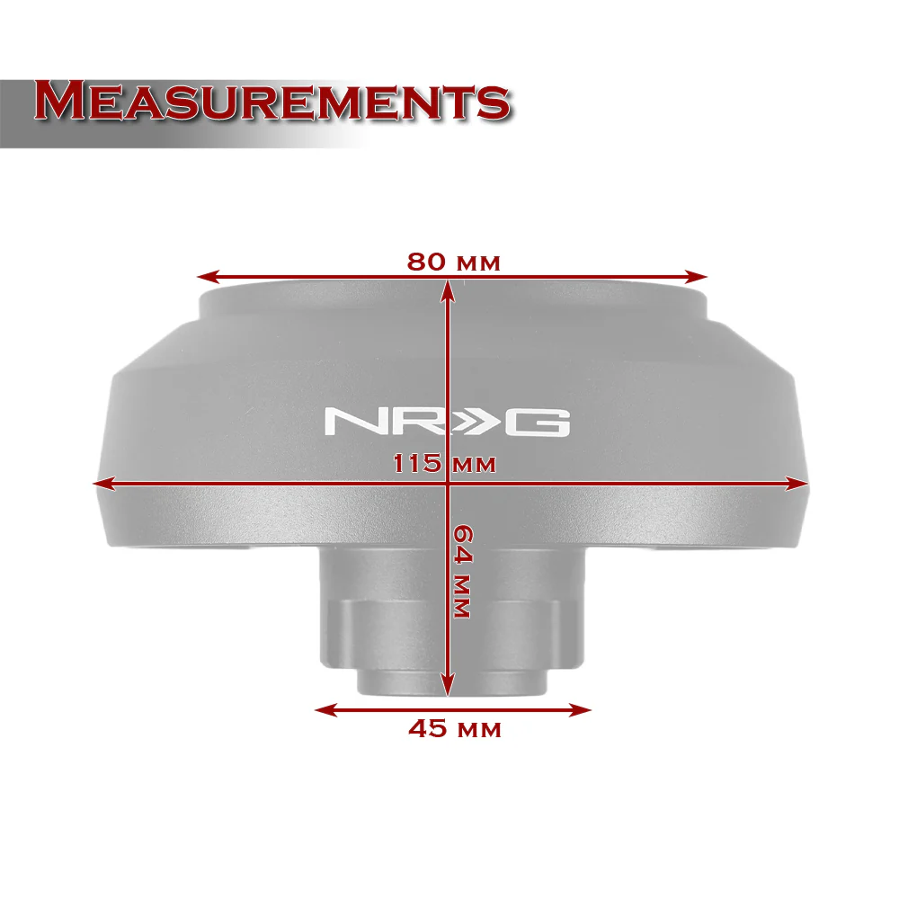 NRG For Hyundai Genesis / Veloster Steering Wheel Short Thin HUB Adapter -SRK-165H - Image 5