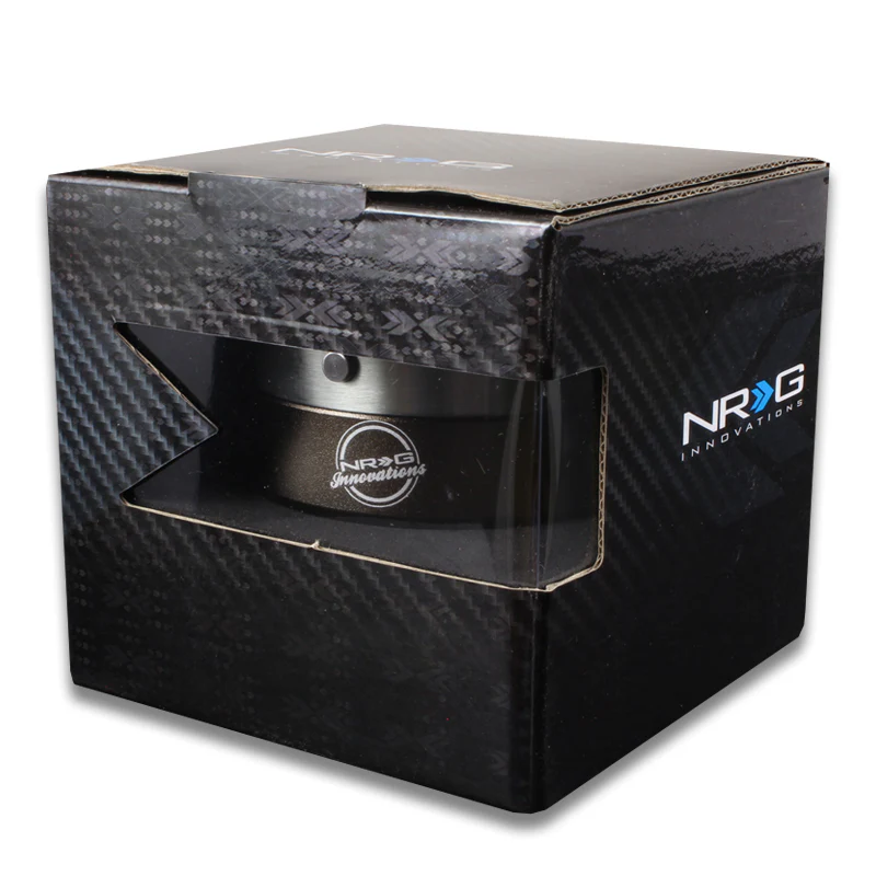 NRG Gunmetal / Titanium Chrome 6-Bolt Steering Wheel Gen 2.0 Quick Release Adapter -SRK-200GM - Image 6