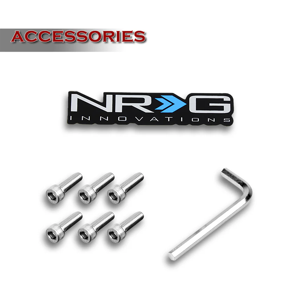 NRG Neo Chrome Aluminum 1.25 Thin 6-Bolt Steering Wheel Universal Short Hub Adapter Quick Release Spacer -SRK-400MC - Image 3