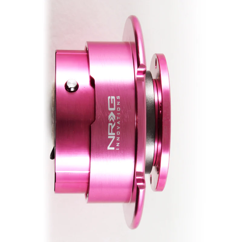 NRG Pink Ball Lock Aluminum 6-Bolt Steering Wheel Gen 2.5 Quick Release Adapter -SRK-250PK - Image 3