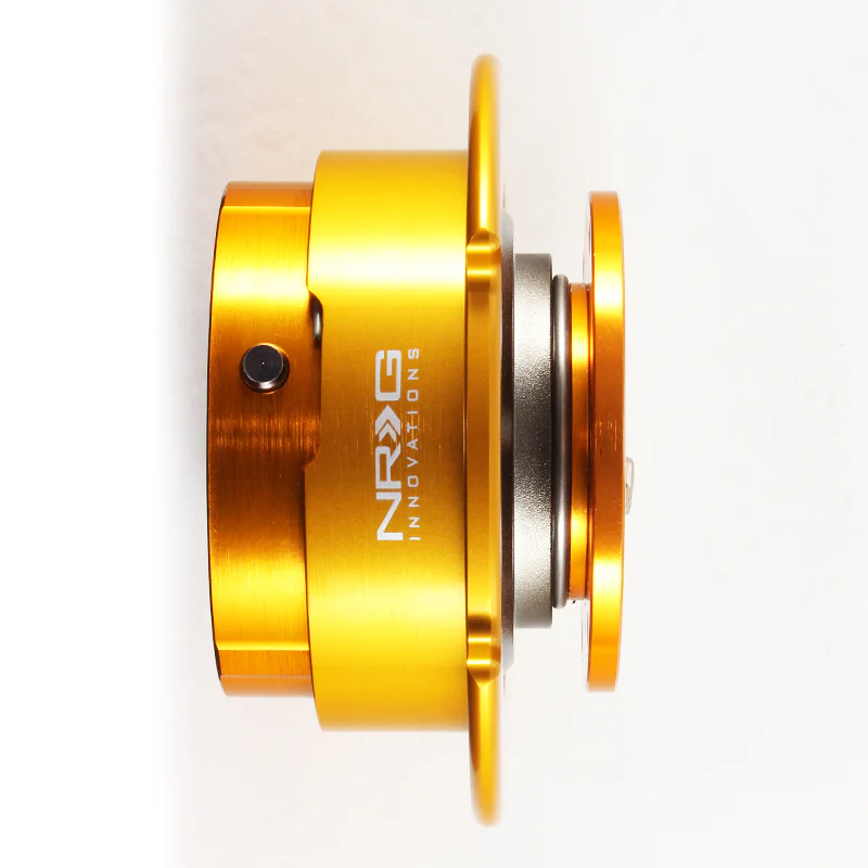 NRG Rose Gold Ball Lock Aluminum 6-Bolt Steering Wheel Gen 2.5 Quick Release Adapter -SRK-250RG - Image 4