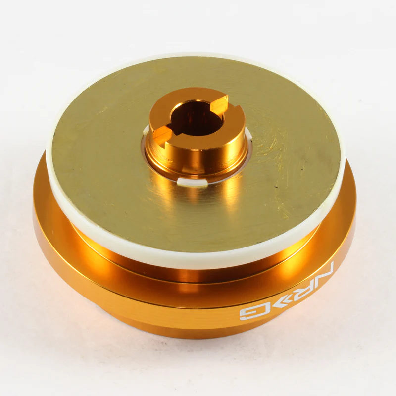 NRG Steering Wheel 6-Bolt Gold Short HUB Adapter For Civic / Integra / Prelude -SRK-110H-RG - Image 2