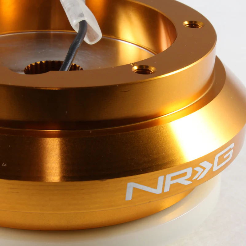 NRG Steering Wheel 6-Bolt Gold Short HUB Adapter For Civic / Integra / Prelude -SRK-110H-RG - Image 3