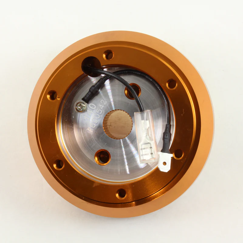 NRG Steering Wheel 6-Bolt Gold Short HUB Adapter For Nissan Altima / Maxima / Sentra -SRK-140H-RG - Image 4