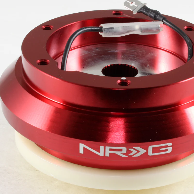 NRG Steering Wheel 6-Bolt Red Short HUB Adapter For 1994 - 2001 Integra / 1992 - 1995 Civic -SRK-110H-RD - Image 3