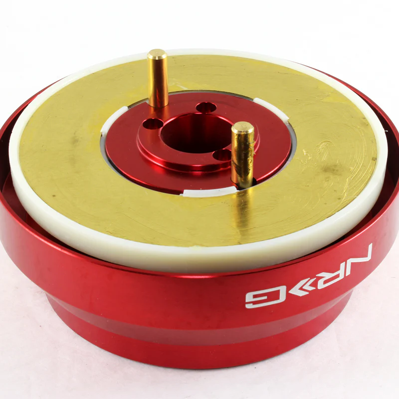 NRG Steering Wheel 6-Bolt Red Short HUB Adapter For Nissan Altima / Maxima / Sentra -SRK-140H-RD - Image 2