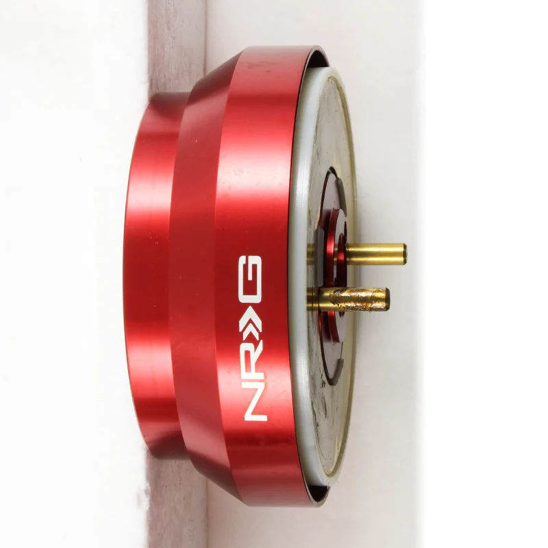 NRG Steering Wheel 6-Bolt Red Short HUB Adapter For Nissan Altima / Maxima / Sentra -SRK-140H-RD - Image 5