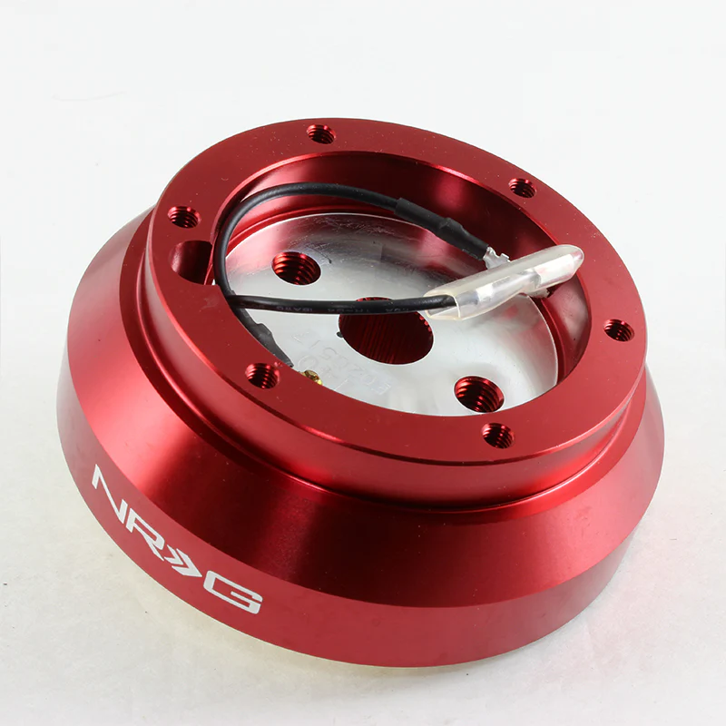 NRG Steering Wheel 6-Bolt Red Short HUB Adapter For Nissan Altima / Maxima / Sentra -SRK-140H-RD - Image 6
