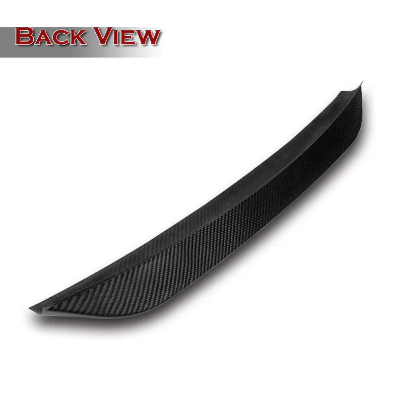 NS-Style Rear Trunk Lip Spoiler Wing For 2008-2013 Nissan Altima 2-DR / Coupe -Real Carbon Fiber - Image 4