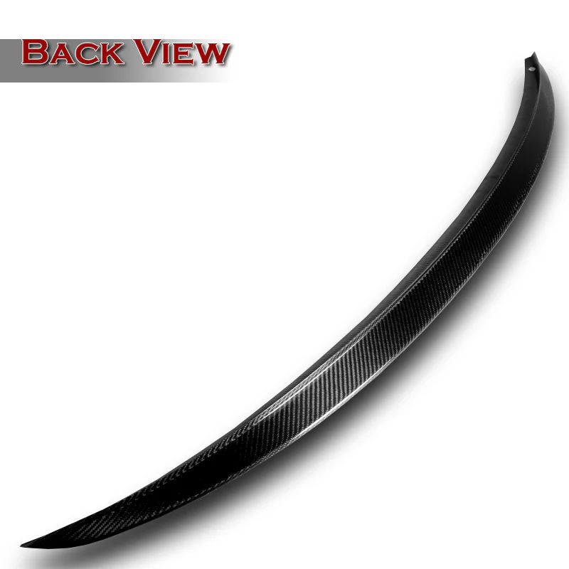 OE-Style Rear Trunk Lip Duckbill Spoiler Wing For 2010-2016 Hyundai Genesis Coupe 2-DR -Real Carbon Fiber - Image 4