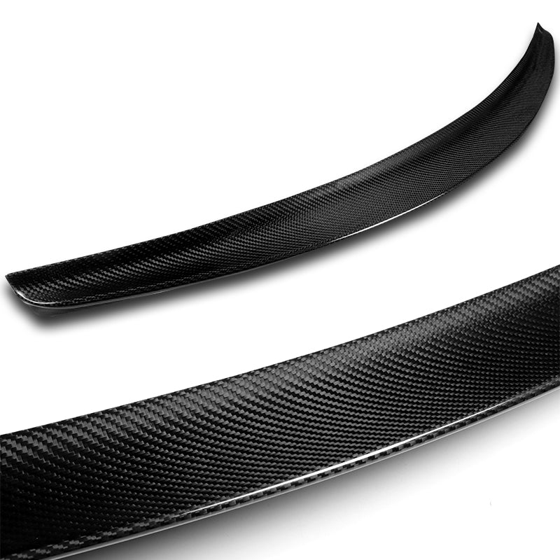 OE-Style Rear Trunk Lip Duckbill Spoiler Wing For 2013-2020 Lexus GS300 GS350 GS200t GS-F 4-DR / Sedan -Real Carbon Fiber - Image 2