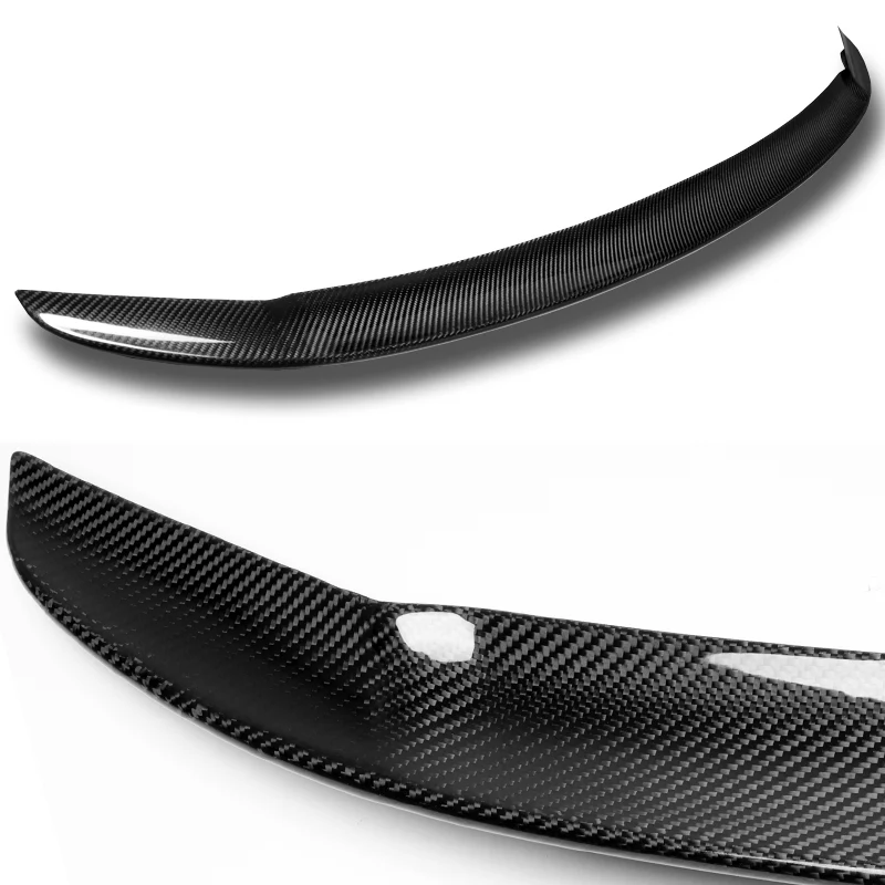 OE-Style Rear Trunk Lip Duckbill Spoiler Wing For 2021-2025 Hyundai Elantra -Real Carbon Fiber - Image 2