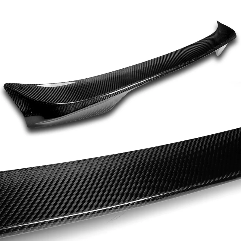 OE-Style Rear Trunk Lip Spoiler Wing For 2011-2016 Scion tC -Real Carbon Fiber - Image 2