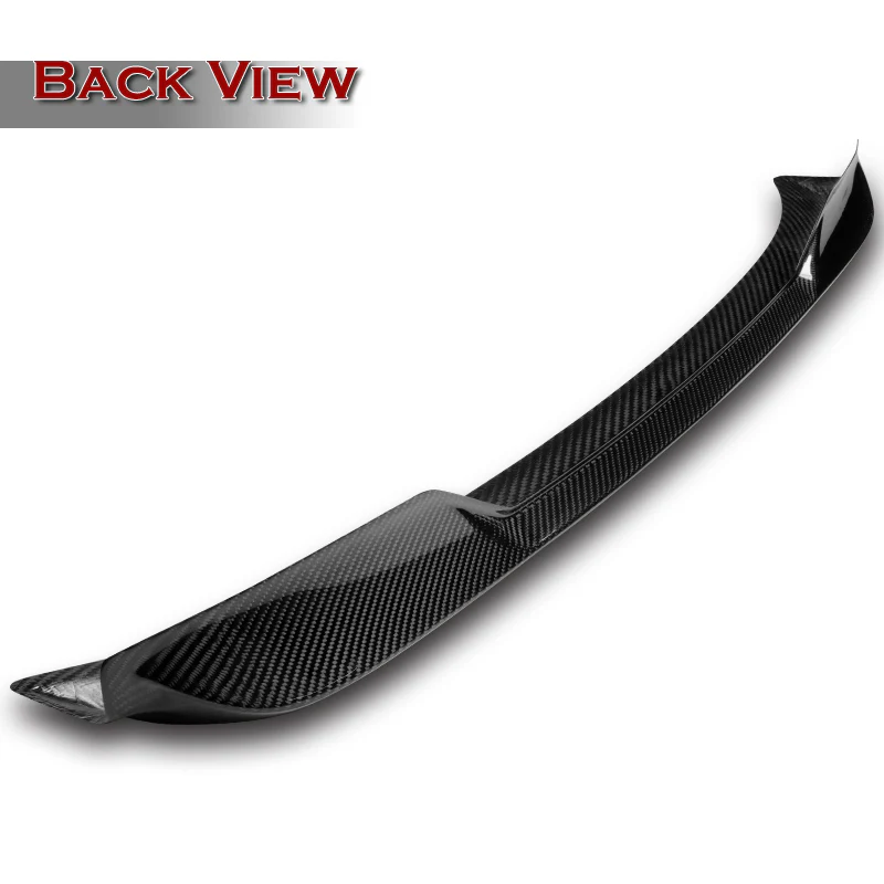 OE-Style Rear Trunk Lip Spoiler Wing For 2011-2016 Scion tC -Real Carbon Fiber - Image 4
