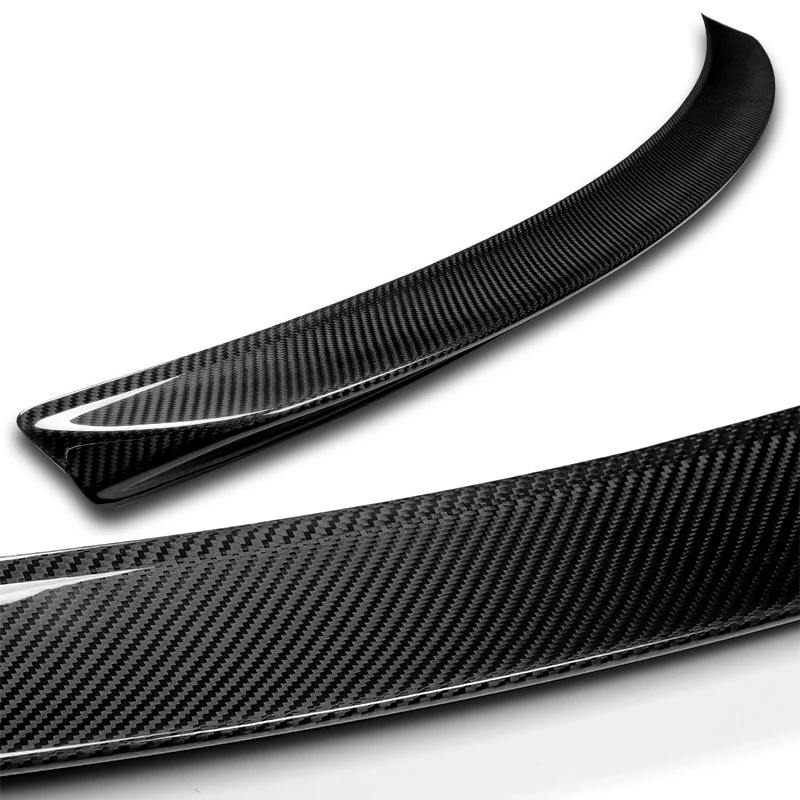 OE-Style Rear Trunk Lip Spoiler Wing For 2011-2023 Chrysler 300 / 300C / 300S -Real Carbon Fiber - Image 2