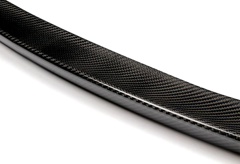 OE-Style Rear Trunk Lip Spoiler Wing For 2017-2023 Tesla Model 3 -Real Carbon Fiber - Image 2