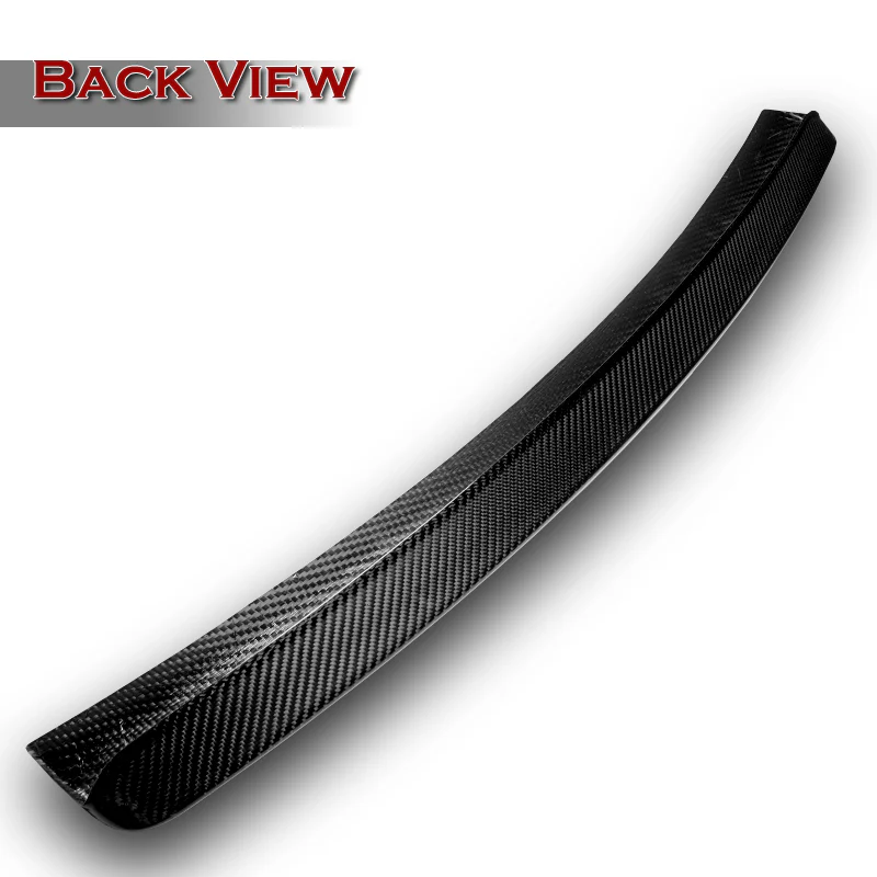 OE-Style Rear Trunk Lip Spoiler Wing For 2020-2023 Hyundai Sonata -Real Carbon Fiber - Image 4