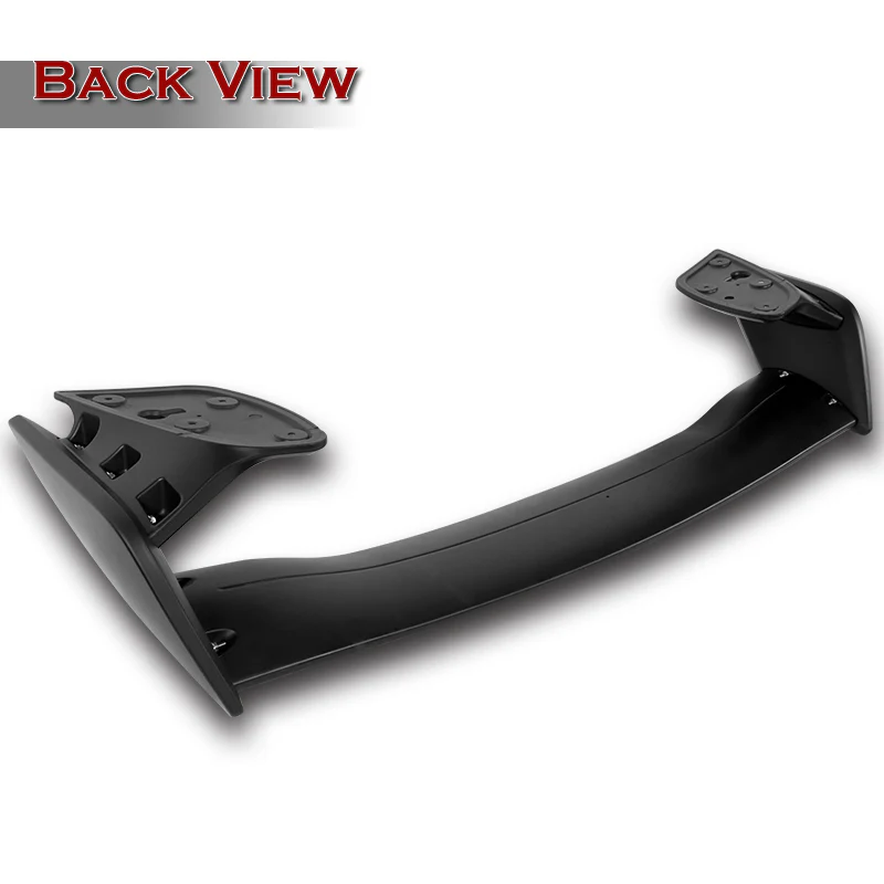 OE-Style Rear Trunk Lip Spoiler Wing For 2022-2025 Subaru WRX STi Sedan 4-DR -ABS Unpainted Matte Black - Image 4