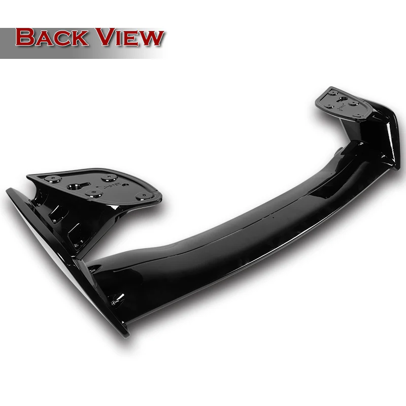OE-Style Rear Trunk Lip Spoiler Wing For 2022-2025 Subaru WRX STi Sedan 4-DR -ABS Painted Black - Image 4