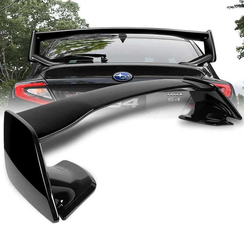 OE-Style Rear Trunk Lip Spoiler Wing For 2022-2025 Subaru WRX STi Sedan 4-DR -ABS Painted Black - Image 6