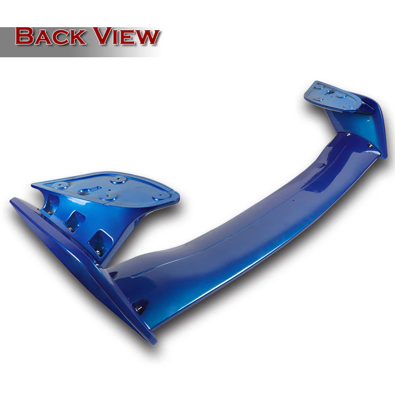 OE-Style Rear Trunk Lip Spoiler Wing For 2022-2025 Subaru WRX STi Sedan 4-DR -ABS Painted Blue - Image 4