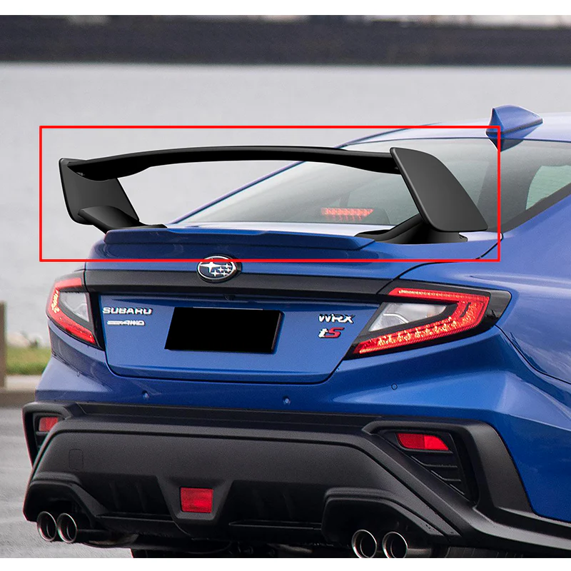 OE-Style Rear Trunk Lip Spoiler Wing For 2022-2025 Subaru WRX STi Sedan 4-DR -ABS Painted Blue - Image 6