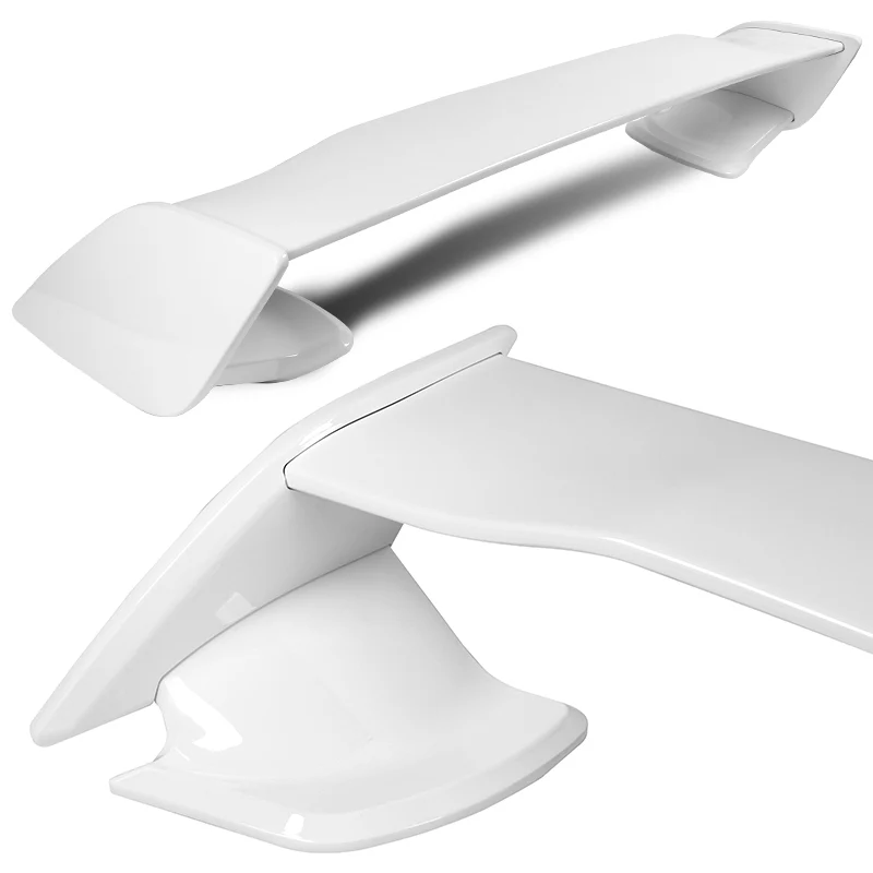 OE-Style Rear Trunk Lip Spoiler Wing For 2022-2025 Subaru WRX STi Sedan 4-DR -ABS Painted White - Image 2