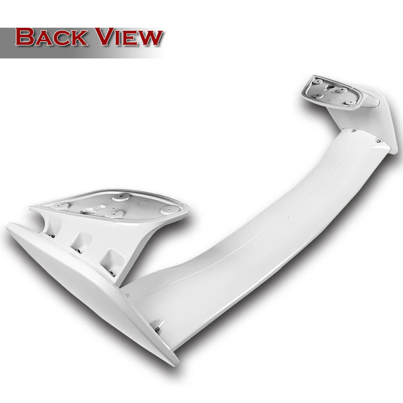 OE-Style Rear Trunk Lip Spoiler Wing For 2022-2025 Subaru WRX STi Sedan 4-DR -ABS Painted White - Image 4