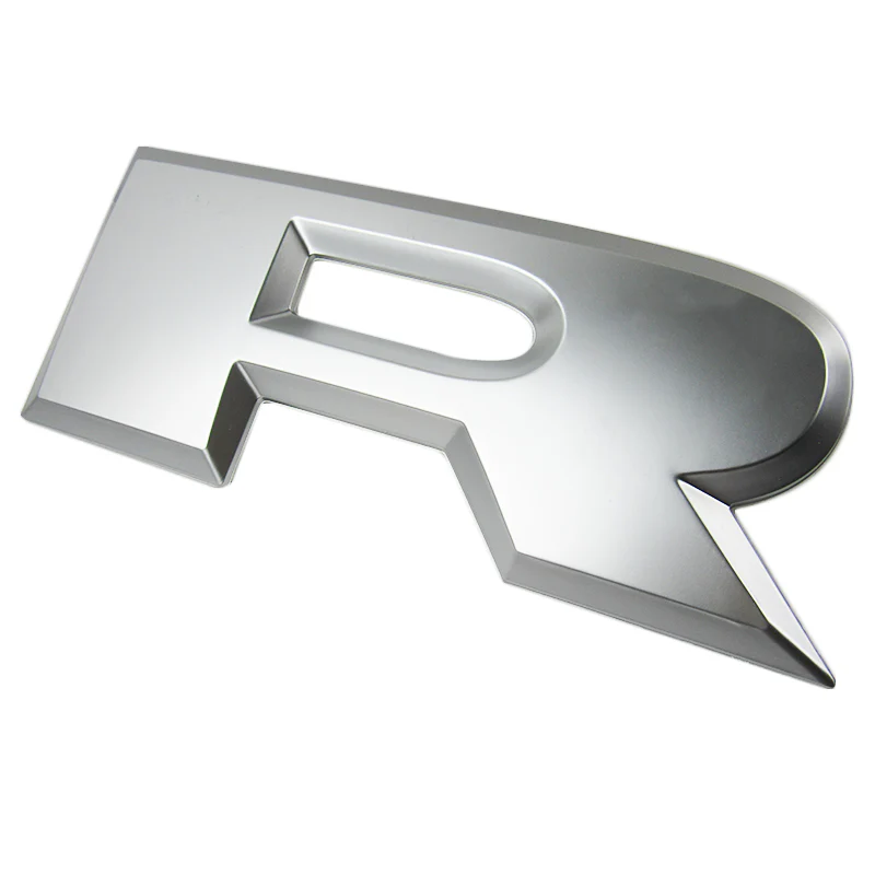 Silver Set of RAM 3D Letter Logo Car Tailgate Emblem Badge Sticker for 1500 Rear Trunk 2015 2016 2017 2018 - Image 2