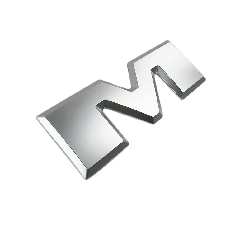 Silver Set of RAM 3D Letter Logo Car Tailgate Emblem Badge Sticker for 1500 Rear Trunk 2015 2016 2017 2018 - Image 4