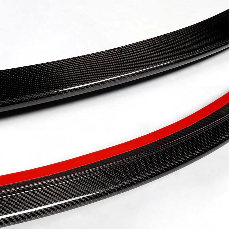 P-Style Rear Trunk Lip Duckbill Spoiler Wing For 2013-2019 Mercedes-Benz CLA-Class W117 4-DR / Sedan -Real Carbon Fiber - Image 4