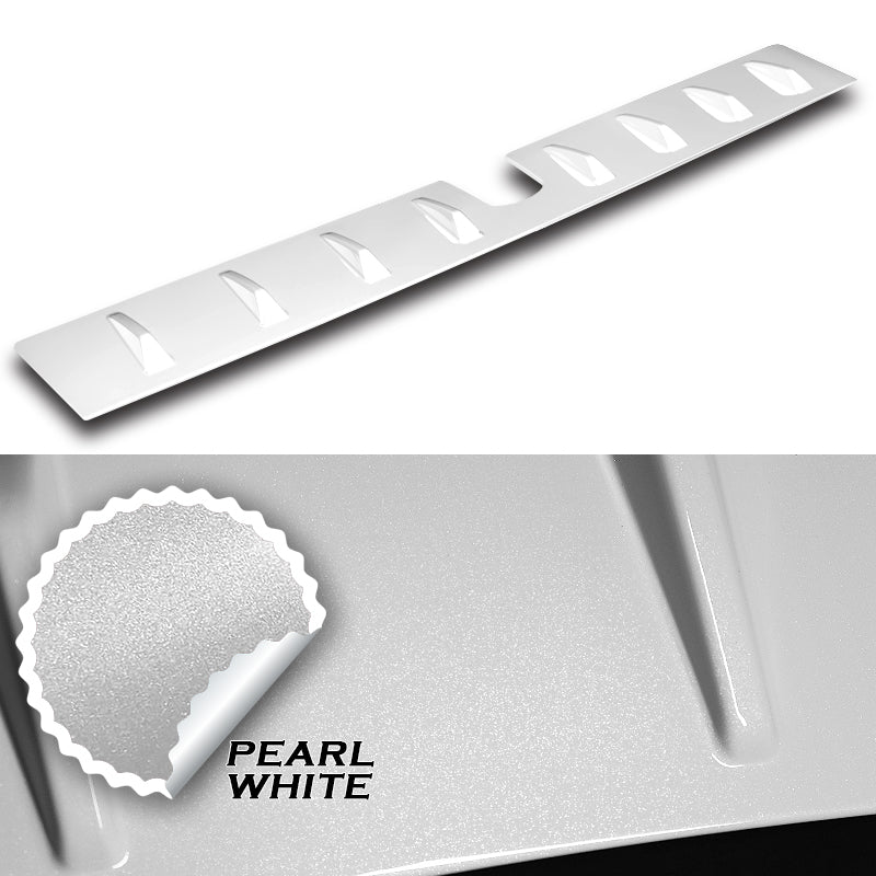 Pearl White Rear Roof Vortex Generator Spoiler Wing For 2022 2023 2024 Subaru BRZ / Toyota GR86 -Shark Fin Style - Image 2